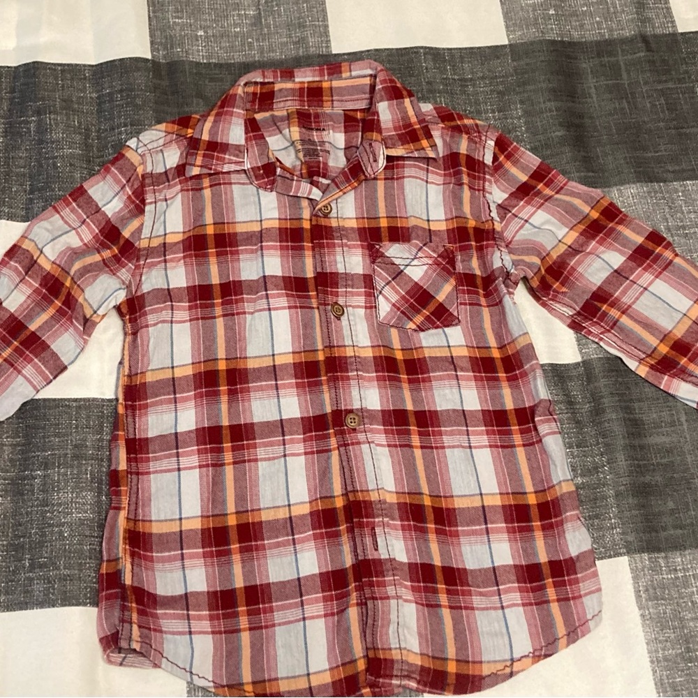 Boys cotton Sonoma flannel shirt size 6